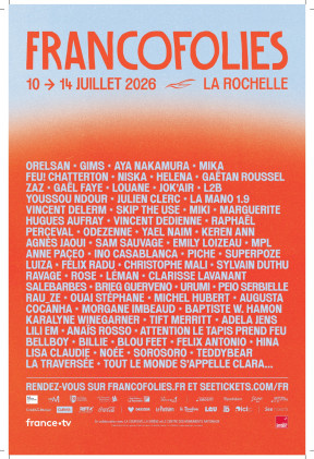 Les Francofolies 2026